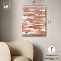 ART REMEDY® "Tone Tinted Powders" Giclee Abstract Canvas Art