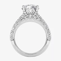 Grown Gorgeous (F,Vs2) Womens / Ct. T.W. Lab White Diamond 14K Gold or Platinum Oval Side Stone Bridal Set