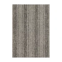 Safavieh Courtyard Collection Elena Geometric Indoor/Outdoor Area Rug
