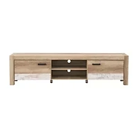 Corliving Joliet Modern TV Stand with Doors