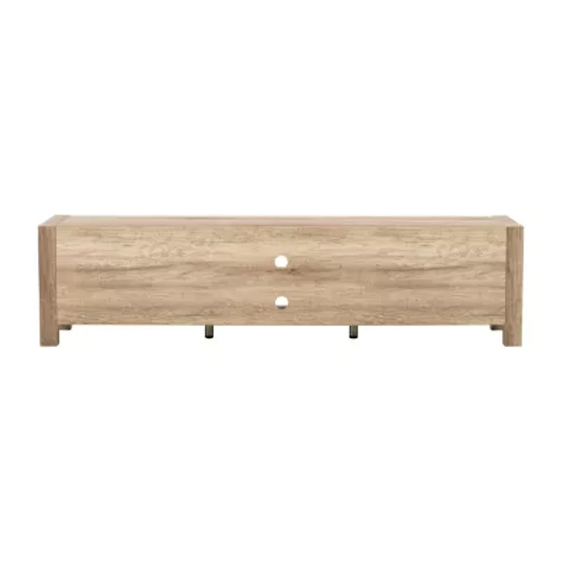 Corliving Joliet Modern TV Stand with Doors