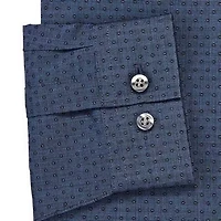 JF J.Ferrar Mens Easy-Care Stretch Long Sleeve Dress Shirt
