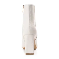 Journee Collection Womens Sarla Block Heel Booties