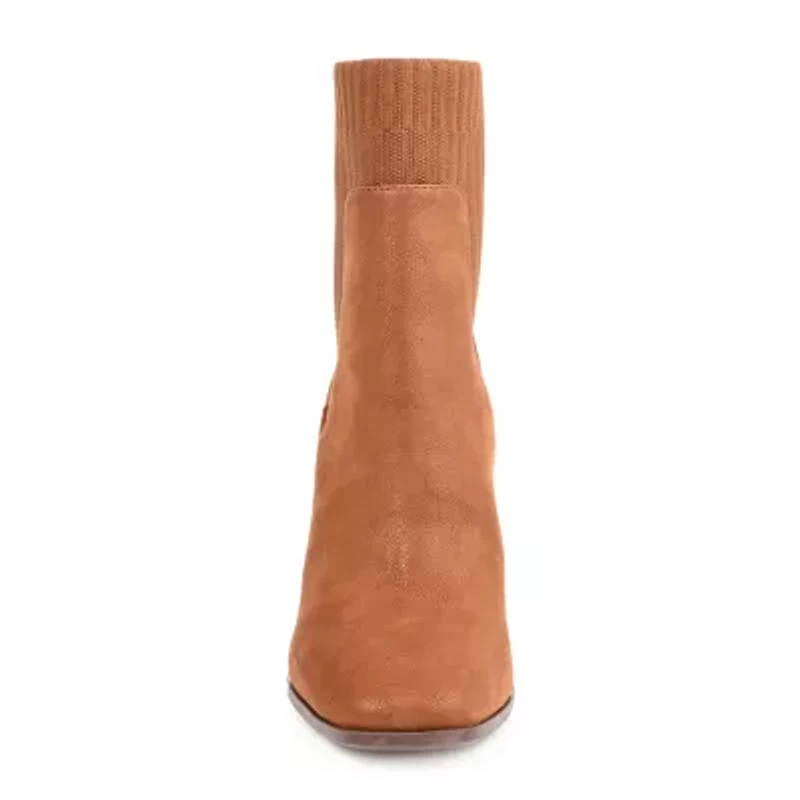 Journee Collection Womens Adalia Stacked Heel Booties