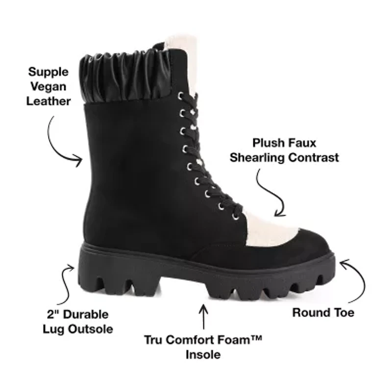 Journee Collection Womens Elinor Block Heel Booties