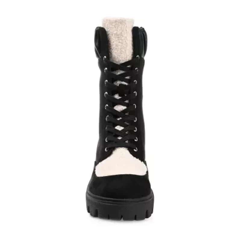 Journee Collection Womens Elinor Block Heel Booties