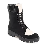 Journee Collection Womens Elinor Block Heel Booties