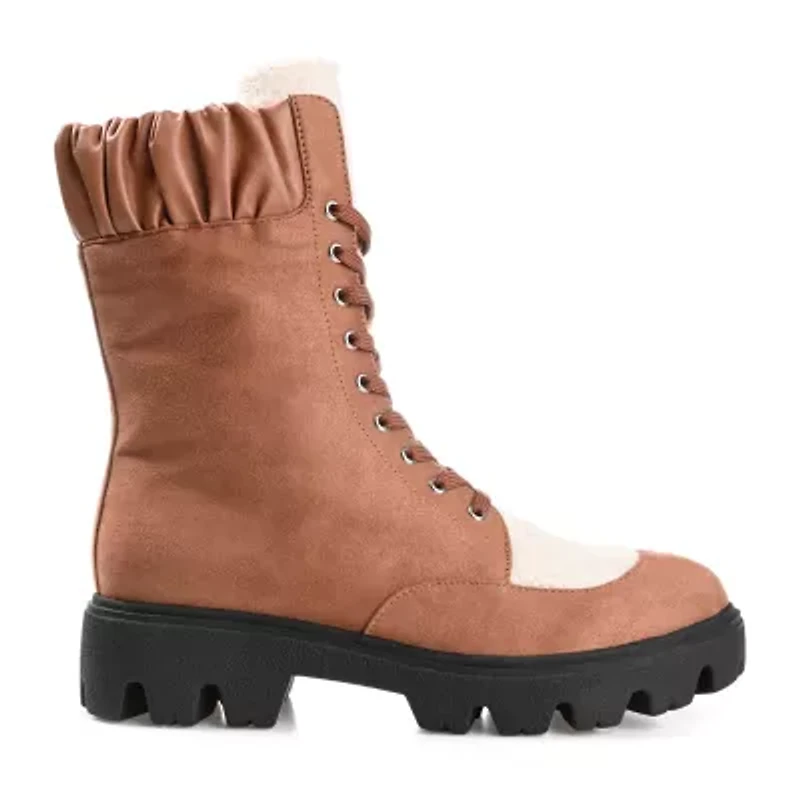Journee Collection Womens Elinor Block Heel Booties