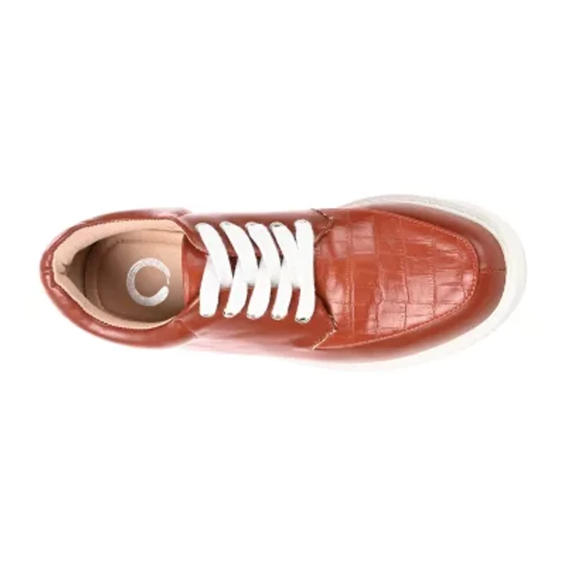 Journee Collection Aliah Womens Round Closed Toe Oxford Shoes