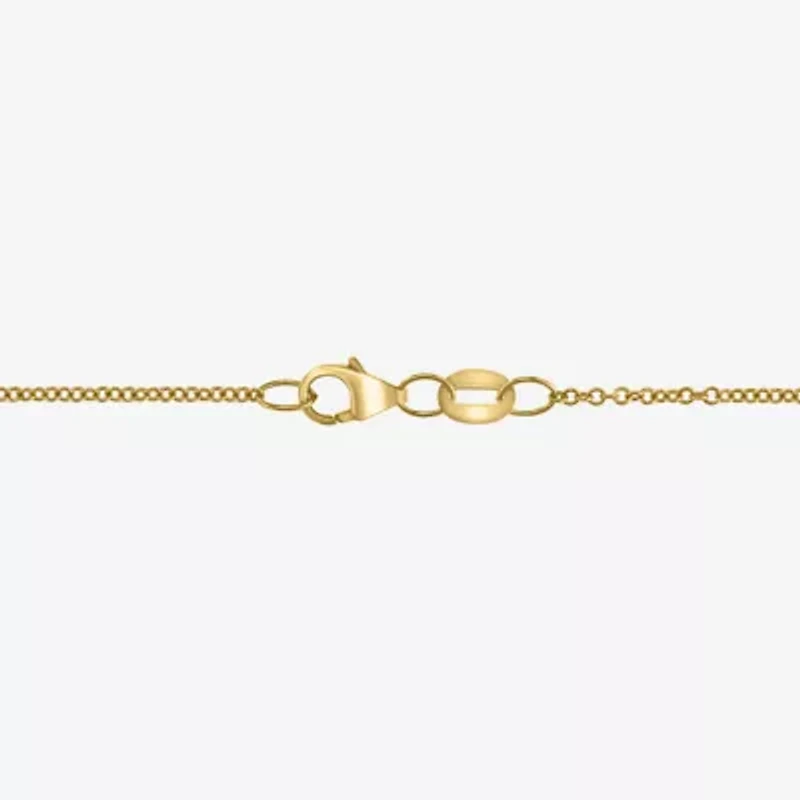 Effy  Womens 1/4 CT. T.W. Natural Diamond 14K Gold 18 Inch Pendant Necklace