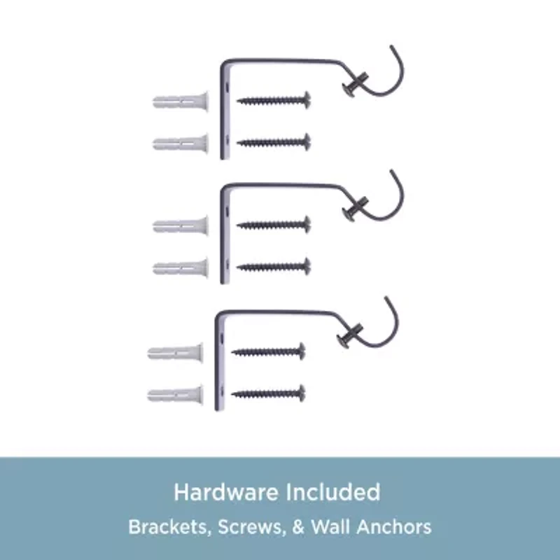 Kenney Alanis Ball 5/8 Adjustable Curtain Rod