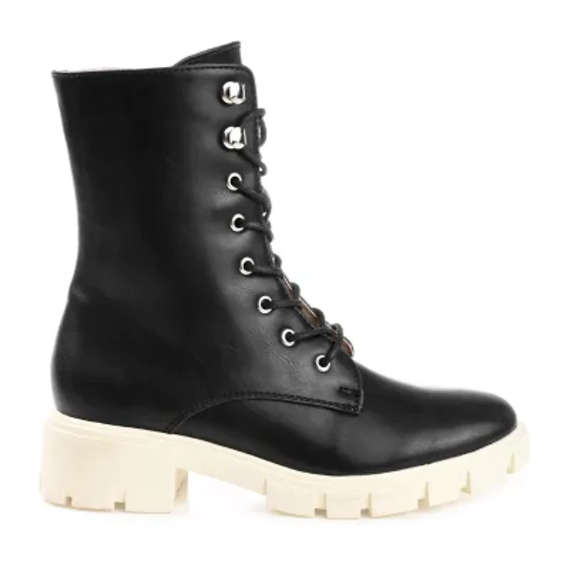 Journee Collection Womens Madelynn Block Heel Booties