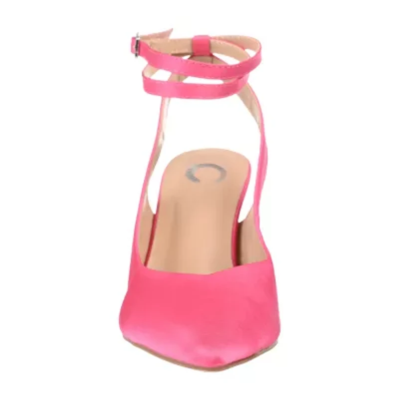 Journee Collection Marcella Womens Pointed Closed Toe Stiletto Heel Pumps