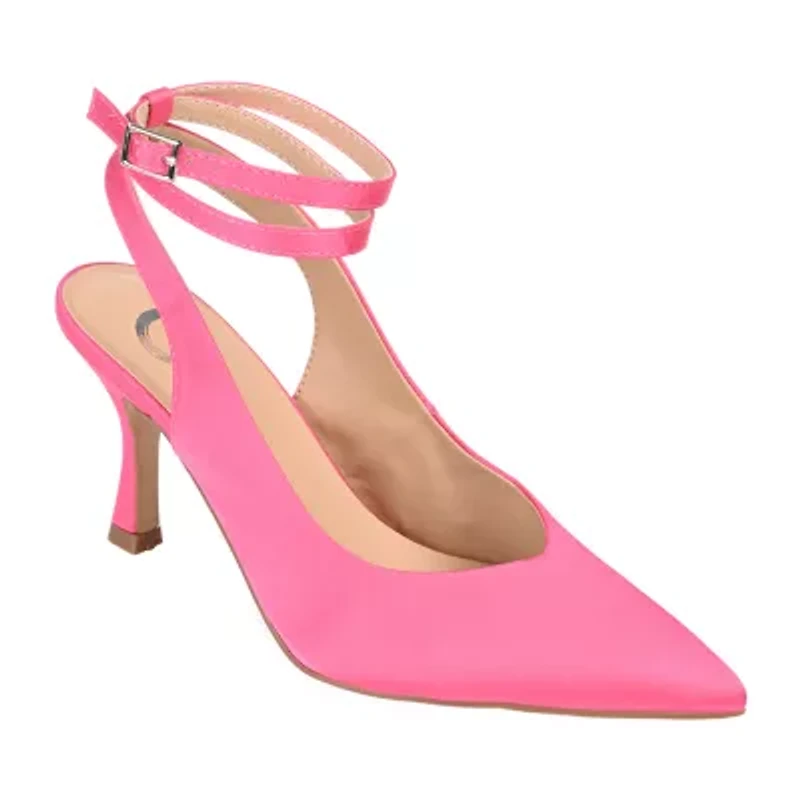 Journee Collection Marcella Womens Pointed Closed Toe Stiletto Heel Pumps