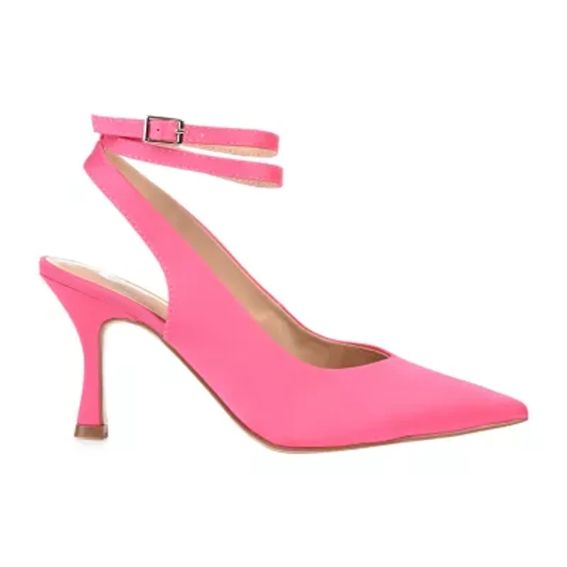 Journee Collection Marcella Womens Pointed Closed Toe Stiletto Heel Pumps