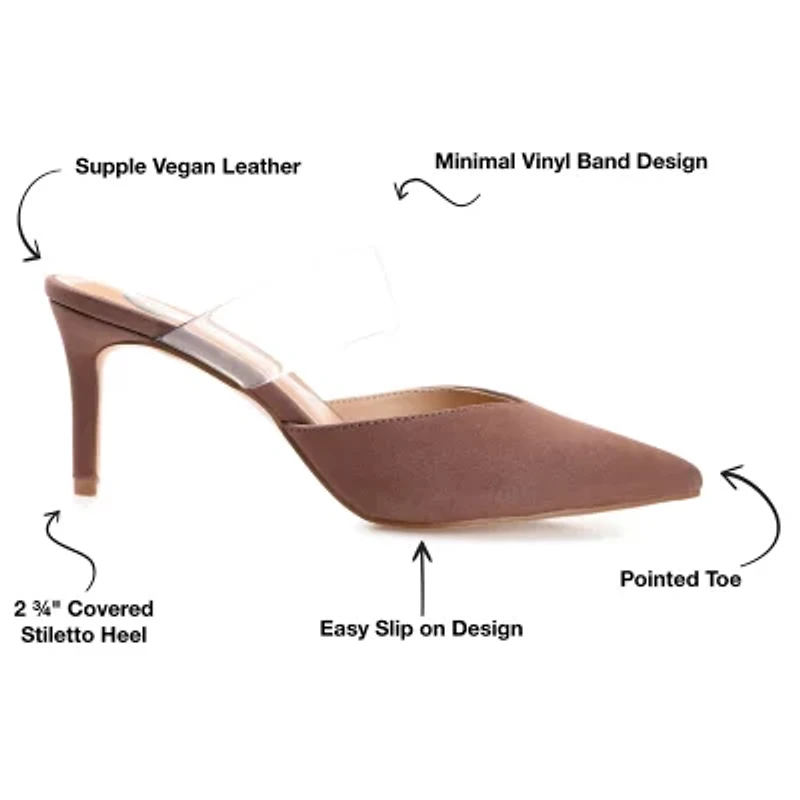 Journee Collection Ollie Womens Pointed Closed Toe Stiletto Heel Pumps