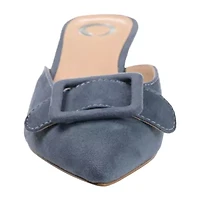 Journee Collection Vianna Womens Pointed Closed Toe Kitten Heel Pumps