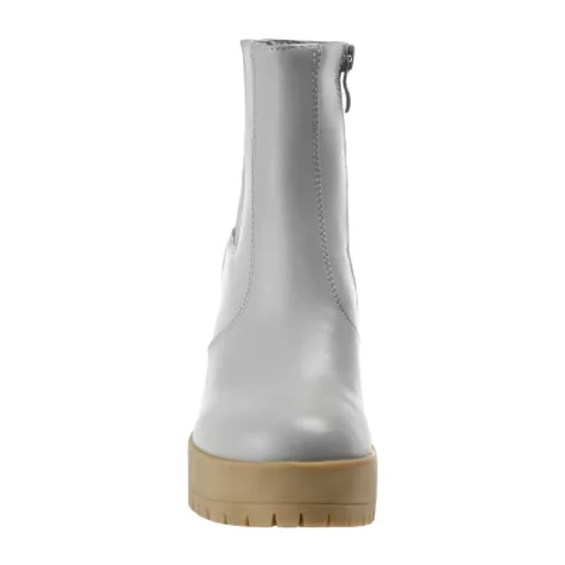 Journee Collection Womens Riplee Block Heel Booties