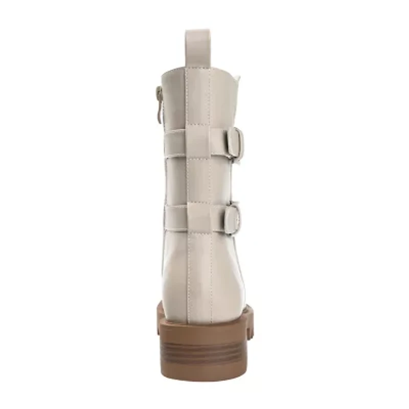 Journee Collection Womens Yasmine Block Heel Booties