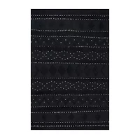 nuLoom Durden High Low Geometric Wool Woven Rug