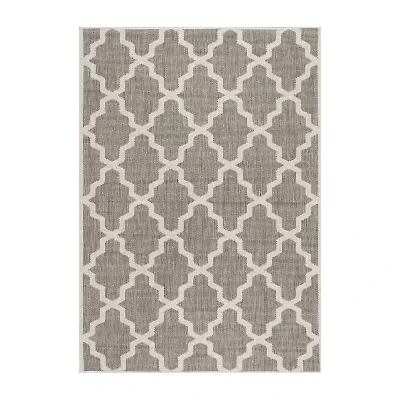 nuLoom Machine Made Gina Outdoor Moroccan Trellis Rug