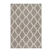 nuLoom Machine Made Gina Outdoor Moroccan Trellis Rug