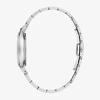 Bulova Womens Silver Tone Stainless Steel Bracelet Watch 96l331