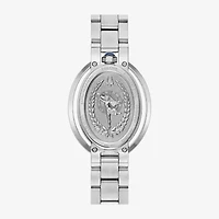 Bulova Womens Silver Tone Stainless Steel Bracelet Watch 96l331