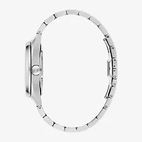 Bulova Automatic Mens Automatic Silver Tone Stainless Steel Bracelet Watch 96a292