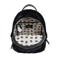 Juicy By Juicy Couture Love On Top Faux Fur Womens Logo Backpack