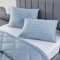 Allied Home Below Zero Cooling Channel Quilted Down Alternative Medium Density Pillow