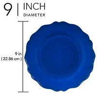 Certified International Crackle 4-pc. Melamine Salad Plate