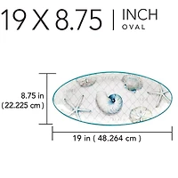 Certified International Ocean View Serving Platter