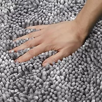 Town And Country Noodle Dk Grey Toilet Lid Cover