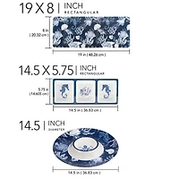 Certified International Sea Life 3-pc. Serving Set
