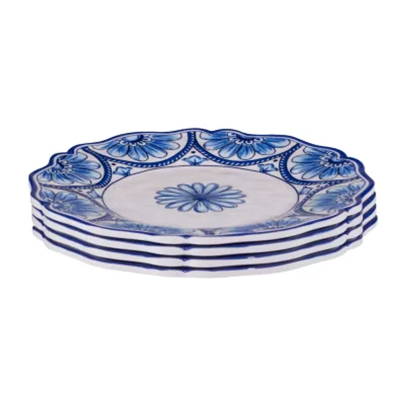 Certified International Veranda 4-pc. Melamine Salad Plate