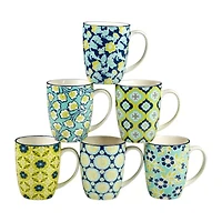 Certified International Tapestry 6-pc. Coffee Mug