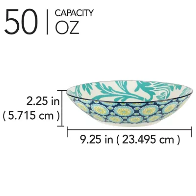 Certified International Tapestry 6-pc. Porcelain Soup Bowl