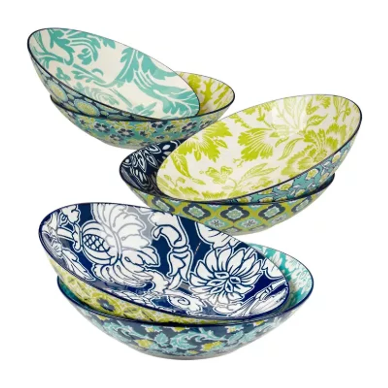 Certified International Tapestry 6-pc. Porcelain Soup Bowl