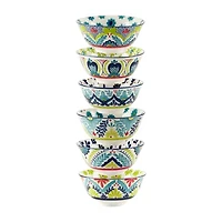 Certified International Talavera 6-pc. Porcelain Ice Cream Bowl