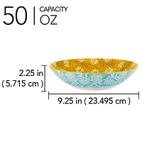 Certified International Carnival Multi 6-pc. Porcelain Soup Bowl