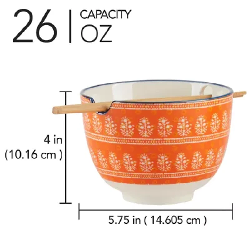 Certified International Carnival Multi 2-pc. Porcelain Soup Bowl
