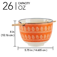 Certified International Carnival Multi 2-pc. Porcelain Soup Bowl