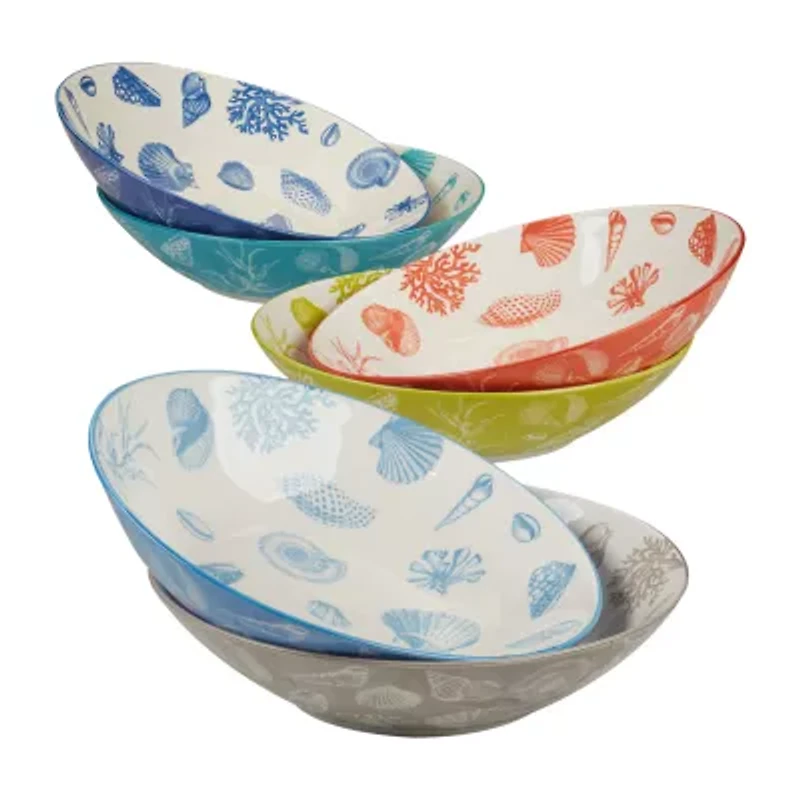 Certified International Seaside 6-pc. Porcelain Soup Bowl