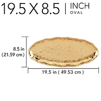 Certified International Gold Coast Serving Platter