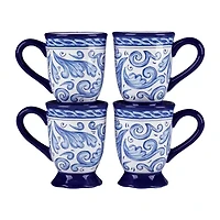 Certified International Veranda 4-pc. Coffee Mug