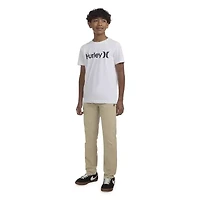 Hurley Big Kid Boys Straight Regular Fit Pull-On Pant