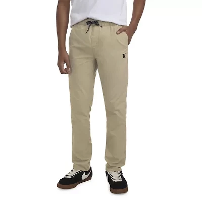 Hurley Big Kid Boys Straight Regular Fit Pull-On Pant