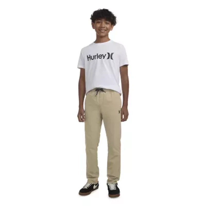 Hurley Big Kid Boys Straight Regular Fit Pull-On Pant