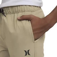 Hurley Big Kid Boys Straight Regular Fit Pull-On Pant